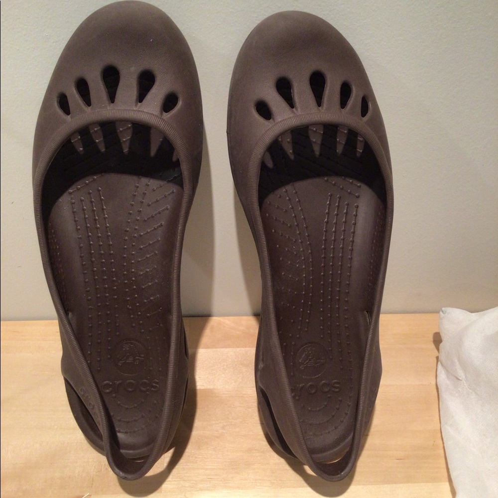 Brown Sling back CROCS